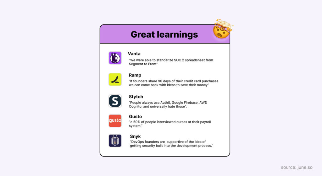 June Learnings